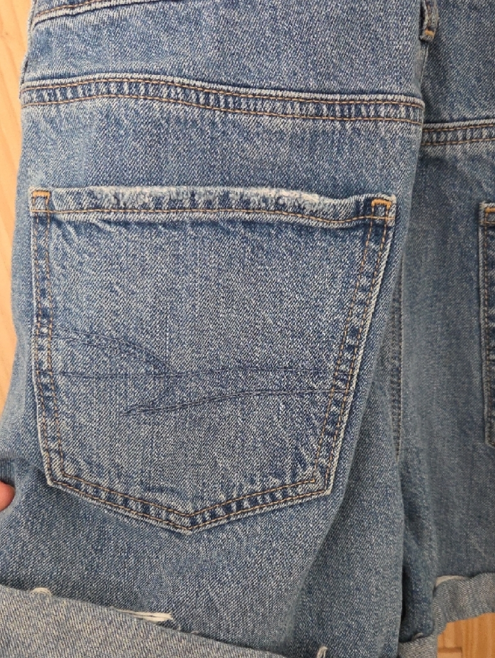 American Eagle Outfitters Denim Tomgirl Shortall - Picture 8 of 8